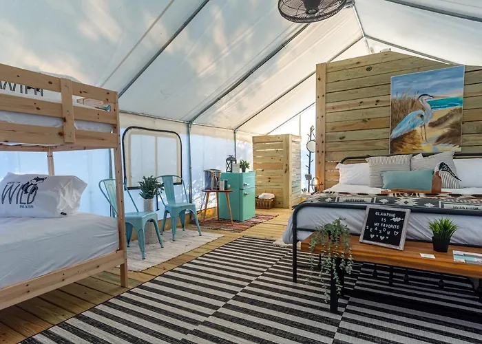 Luxury tent Timberline Glamping Orange *